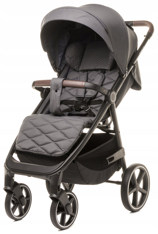 4 BABY Wózek spacerowy STINGER PRO GRAPHITE+TORBA GRATIS